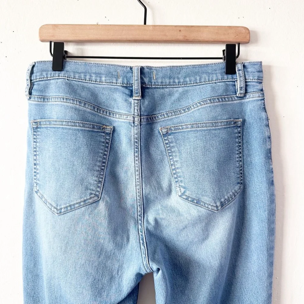 Free People Jeans Women's Size 29 light Blue - Picture 6 of 8